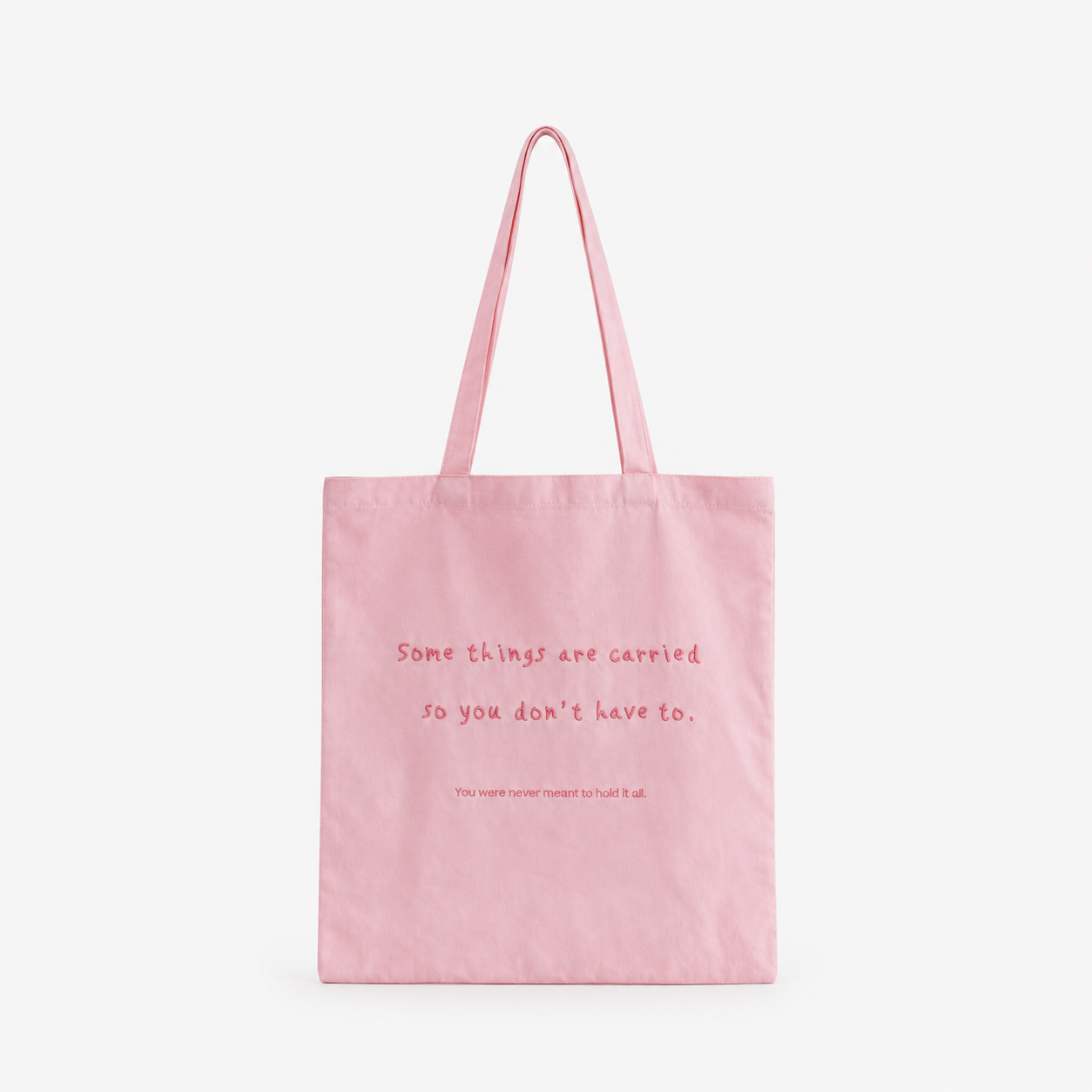 "The Carried" Embroidered Tote Bag