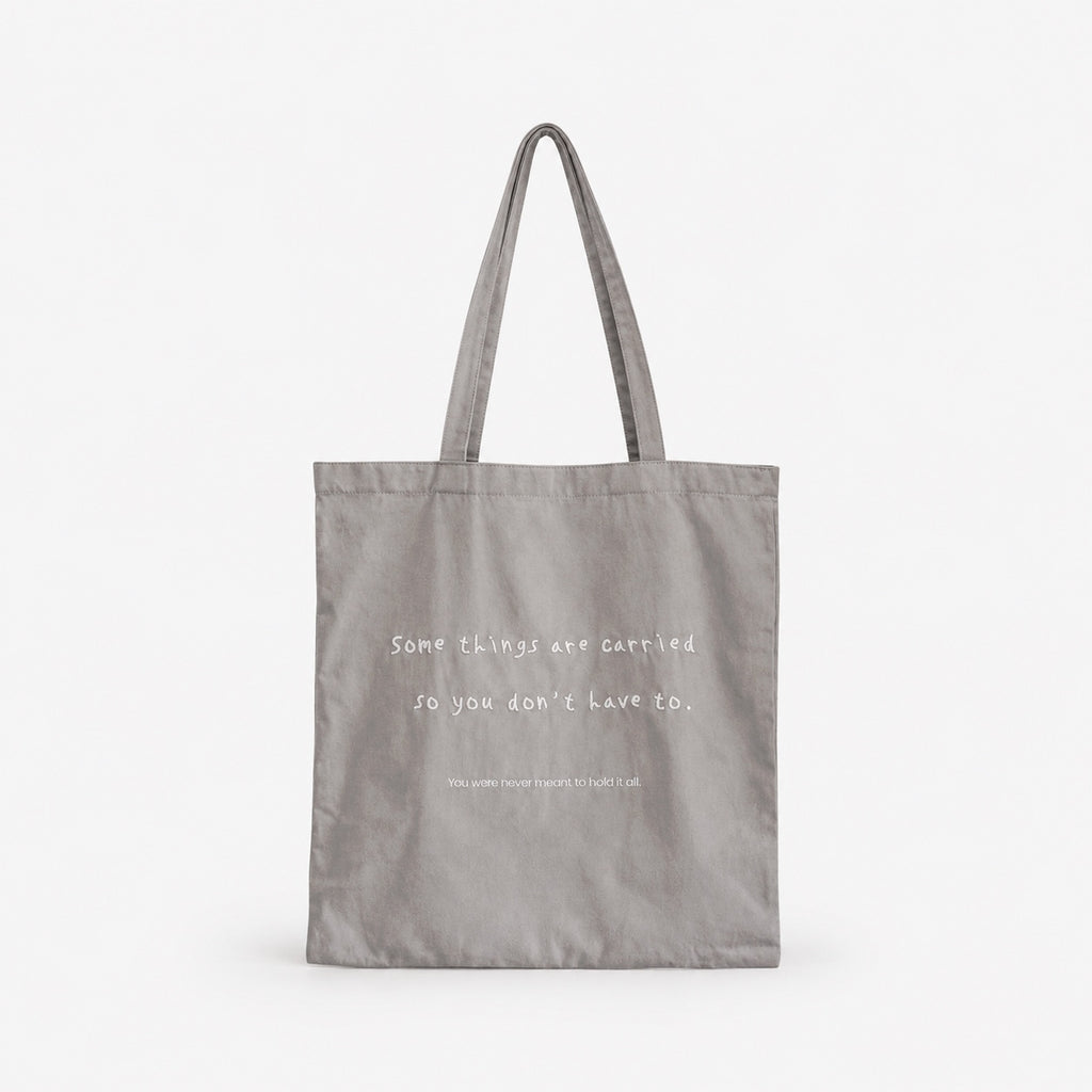 "The Carried" Embroidered Tote Bag