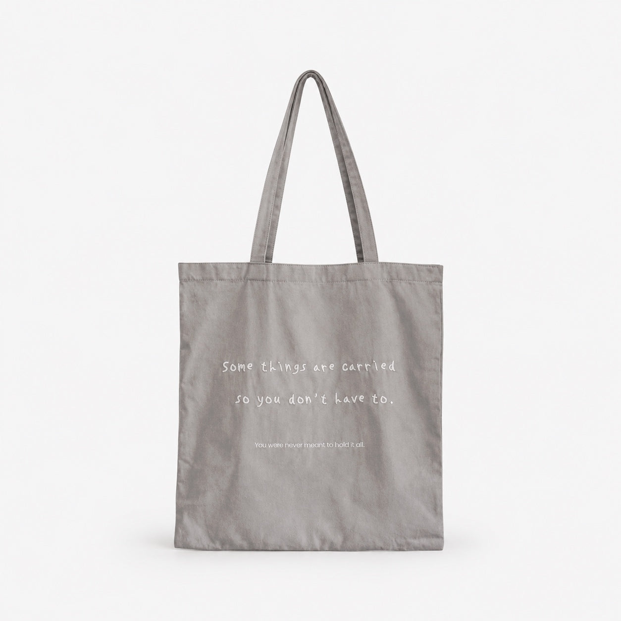 "The Carried" Embroidered Tote Bag