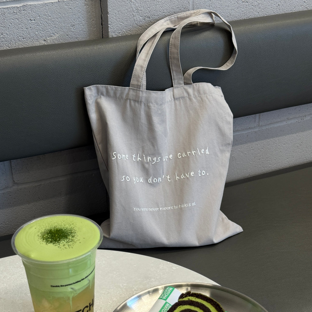 "The Carried" Embroidered Tote Bag