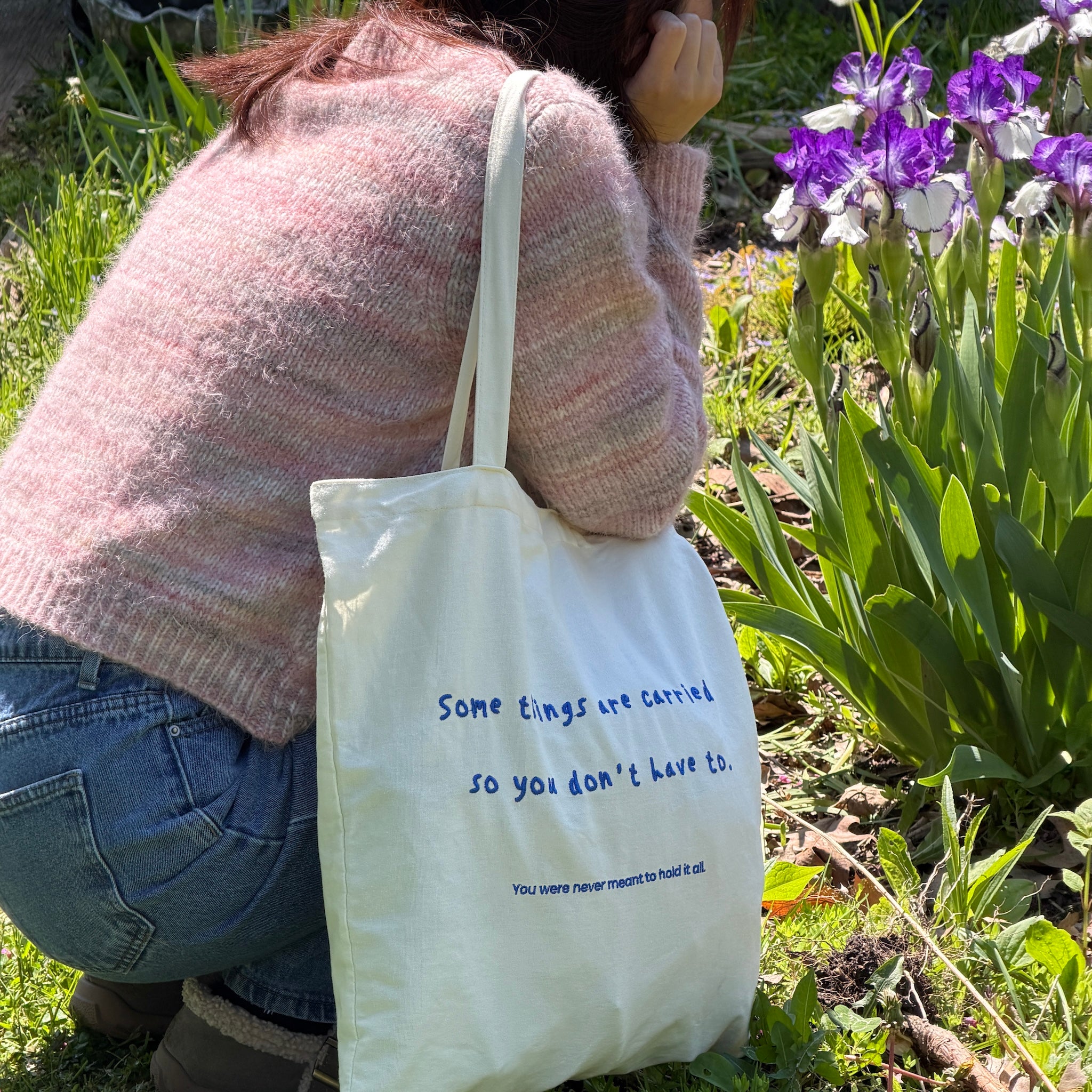 "The Carried" Embroidered Tote Bag