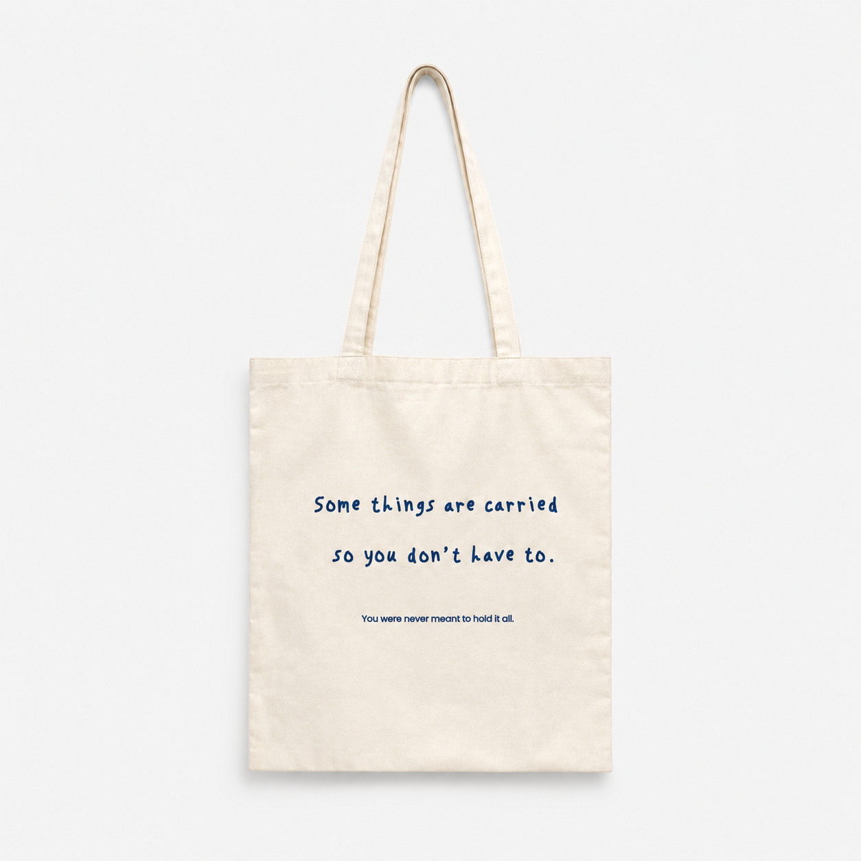 "The Carried" Embroidered Tote Bag