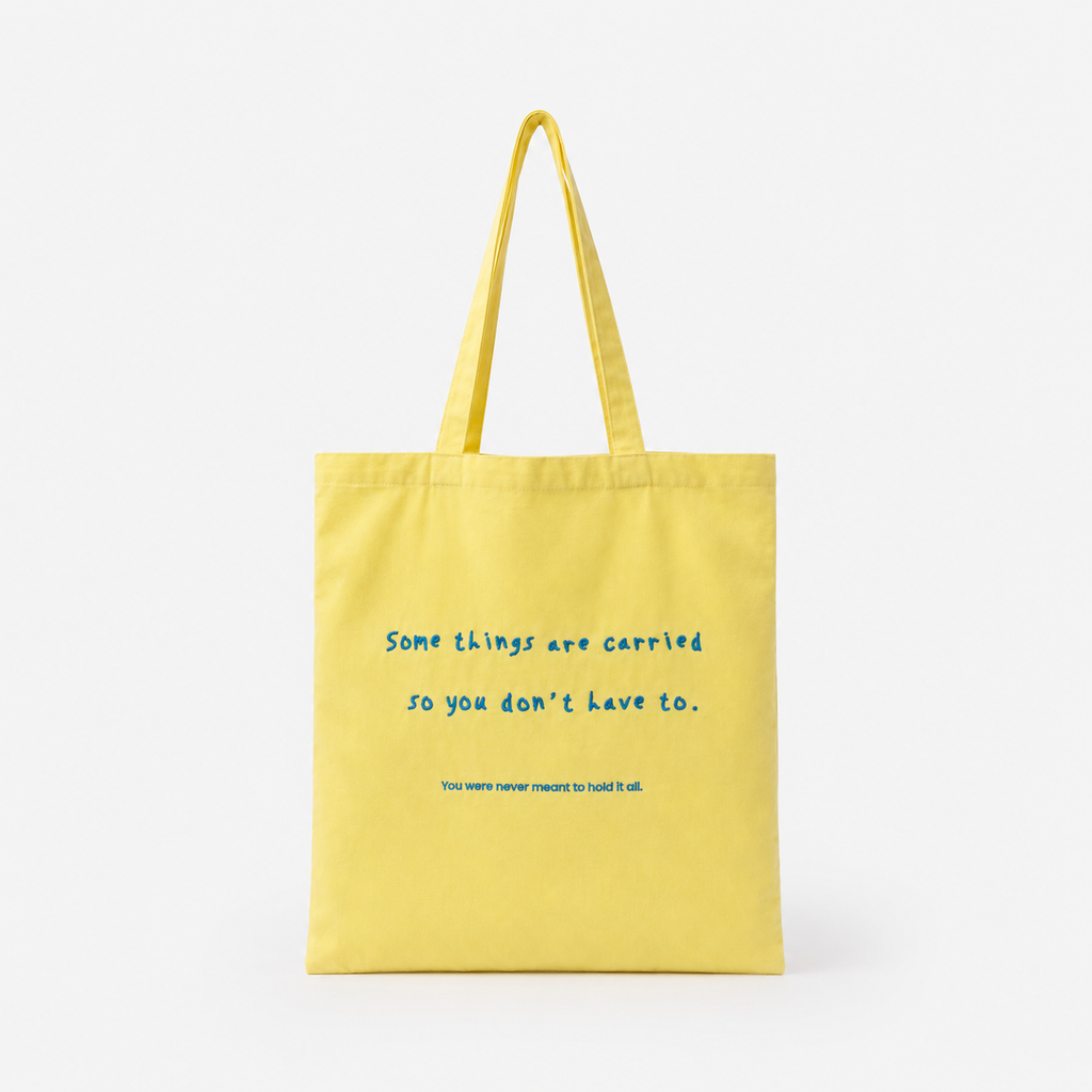 "The Carried" Embroidered Tote Bag