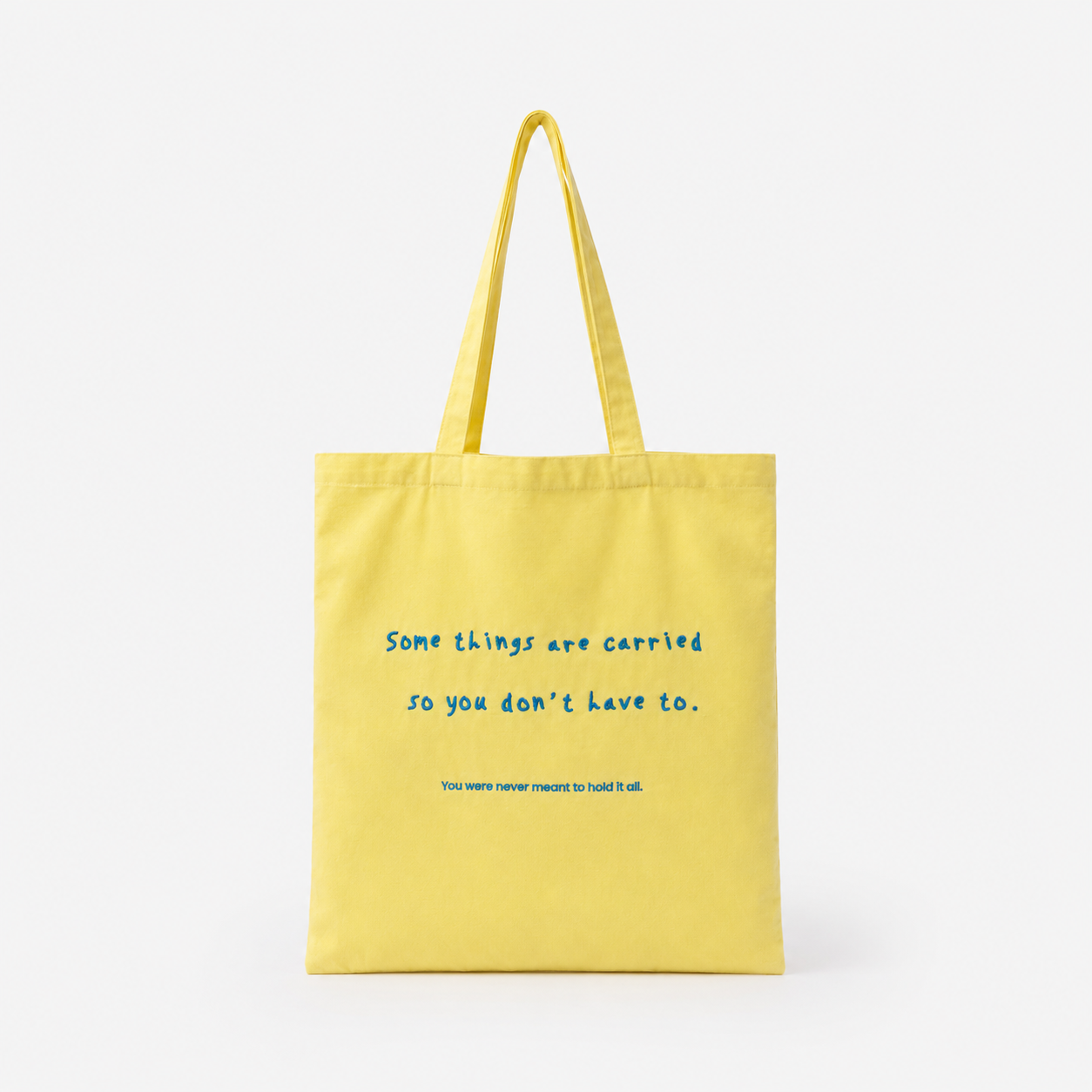 "The Carried" Embroidered Tote Bag